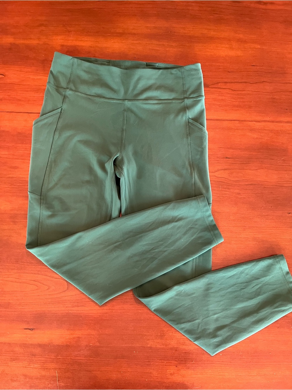 Lululemon leggings Invigorate High-Rise Tight 25 Everglade Green Size 10